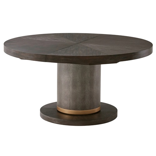 中餐廳包間新（xīn）中式創（chuàng）意實木圓餐桌（zhuō）