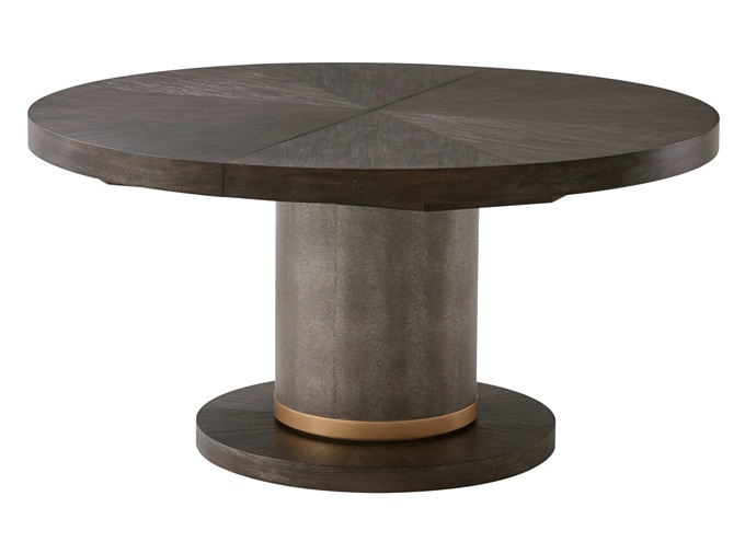 中餐廳包間新中式創意實木圓餐桌