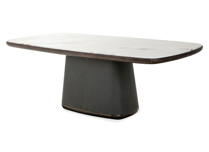 新中（zhōng）式湘菜館時尚岩板餐廳桌（zhuō）子