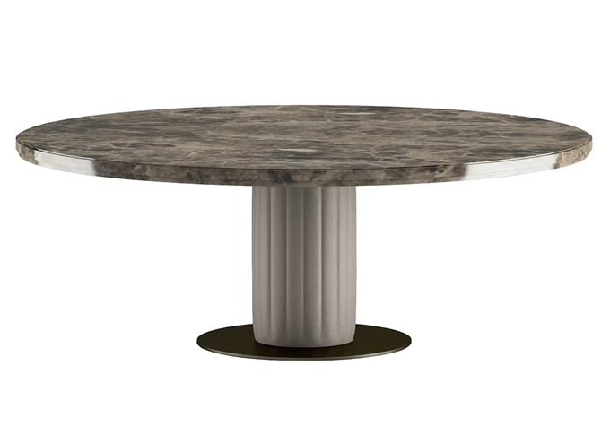 中（zhōng）餐廳酒樓包間時尚大理石餐桌