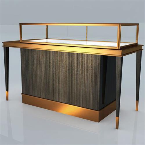 奢侈品不鏽鋼展櫃_高端珠寶展櫃廠