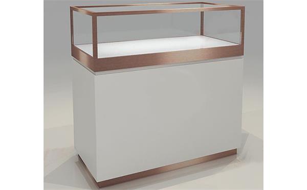 高端時尚不鏽鋼珠寶展（zhǎn）示（shì）櫃台_高檔首飾展（zhǎn）櫃