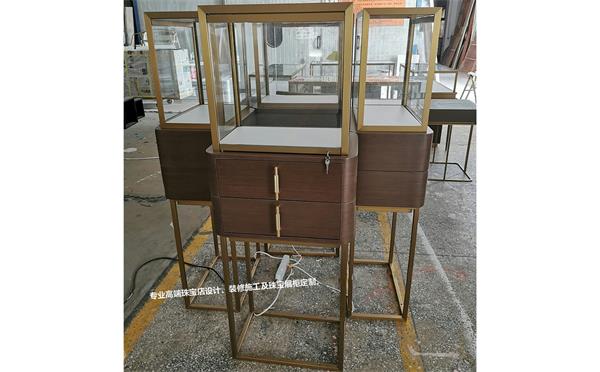 鍾表珠寶奢侈品不鏽鋼玻璃展（zhǎn）示櫃