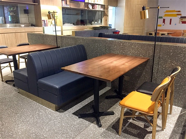 客家菜館實木餐桌椅_中（zhōng）式餐廳酸菜魚桌（zhuō）椅