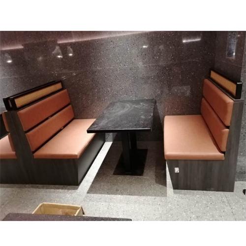 粵菜餐廳大理石餐桌椅家具_主題音（yīn）樂餐廳桌椅定做