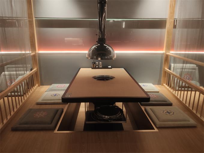 盛味堂韓式烤肉店炭火烤肉（ròu）桌椅