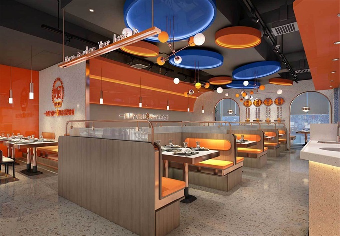 餐飲空間裝（zhuāng）修設計效果圖（tú）