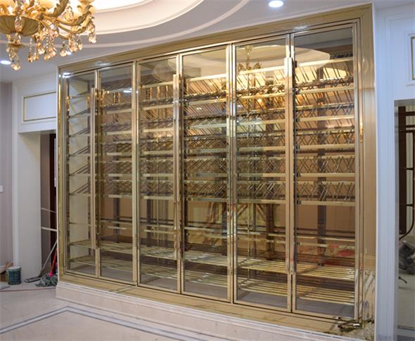 不鏽鋼酒架酒（jiǔ）櫃