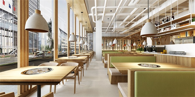 餐飲空間（jiān）設計效果圖