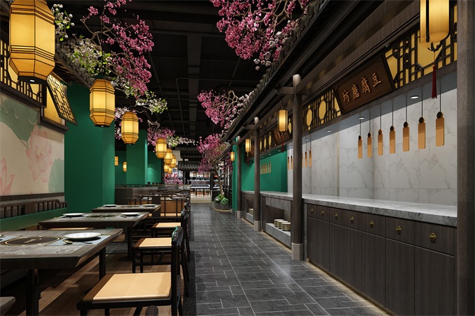 火鍋餐（cān）廳裝修設計