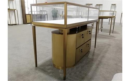 不（bú）鏽鋼珠寶展示櫃