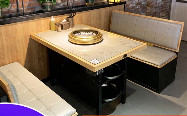 韓（hán）式（shì）烤肉（ròu）桌子