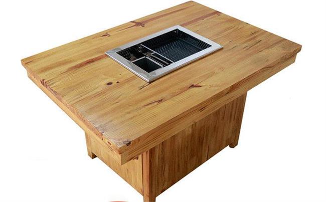 實木無煙火鍋餐桌（zhuō）