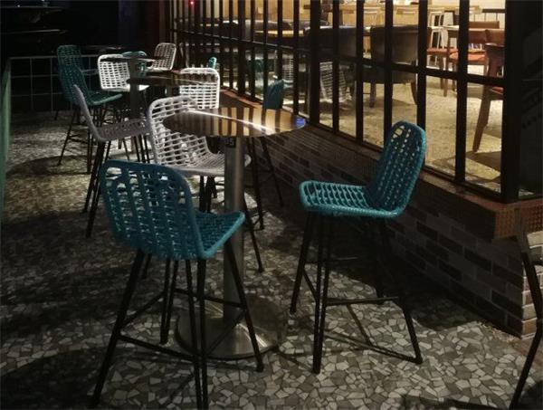 不鏽鋼酒吧桌椅