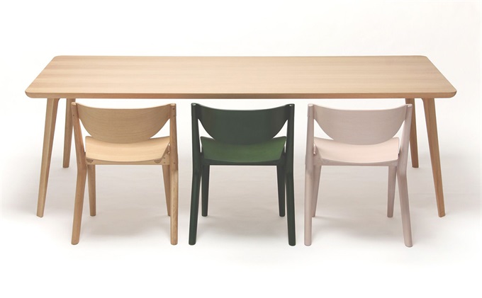 員工餐（cān）廳6人位實（shí）木桌椅