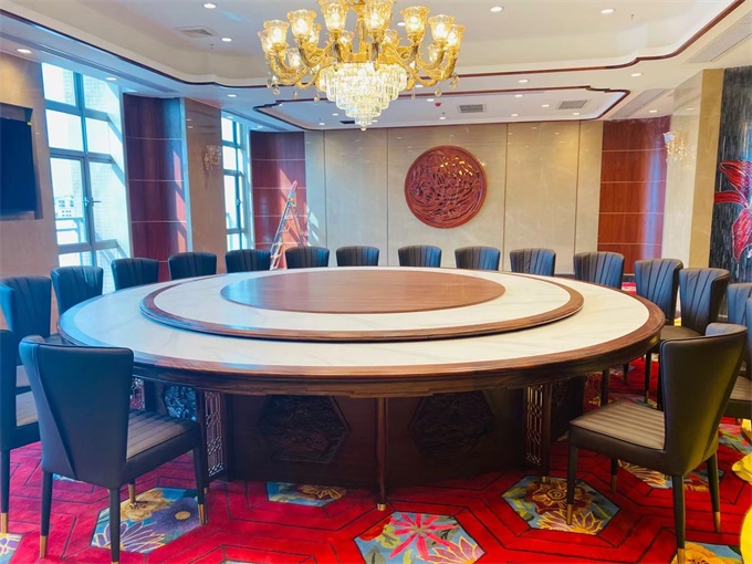 酒店（diàn）25人電動餐桌