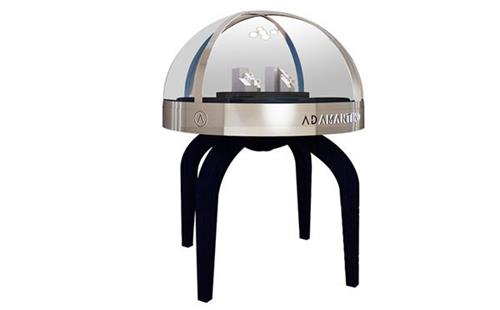 圓弧形珠寶展示櫃