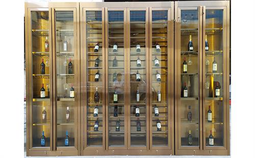 不鏽鋼（gāng）立式恒溫酒櫃