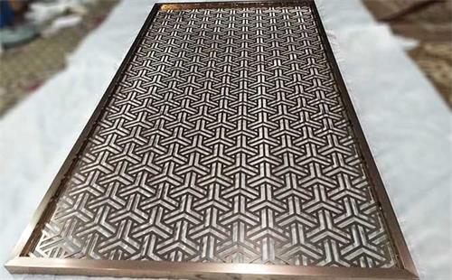 不鏽鋼屏風（fēng）隔斷花格