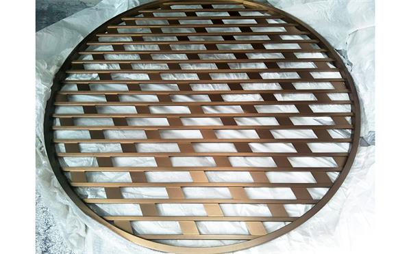 古銅色不鏽鋼屏風