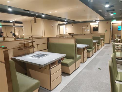 海底撈無煙火鍋桌椅（yǐ）