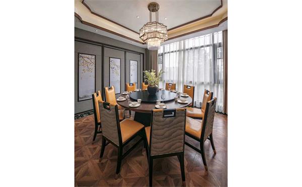  中式餐飲空（kōng）間設計