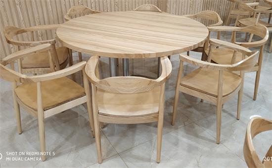 快餐廳（tīng）圓形（xíng）桌椅