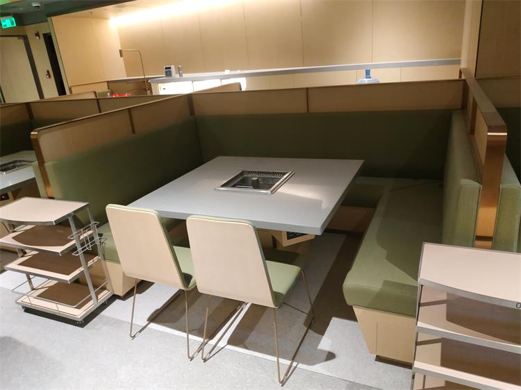 海底撈方桌卡座（zuò）沙發桌椅組合