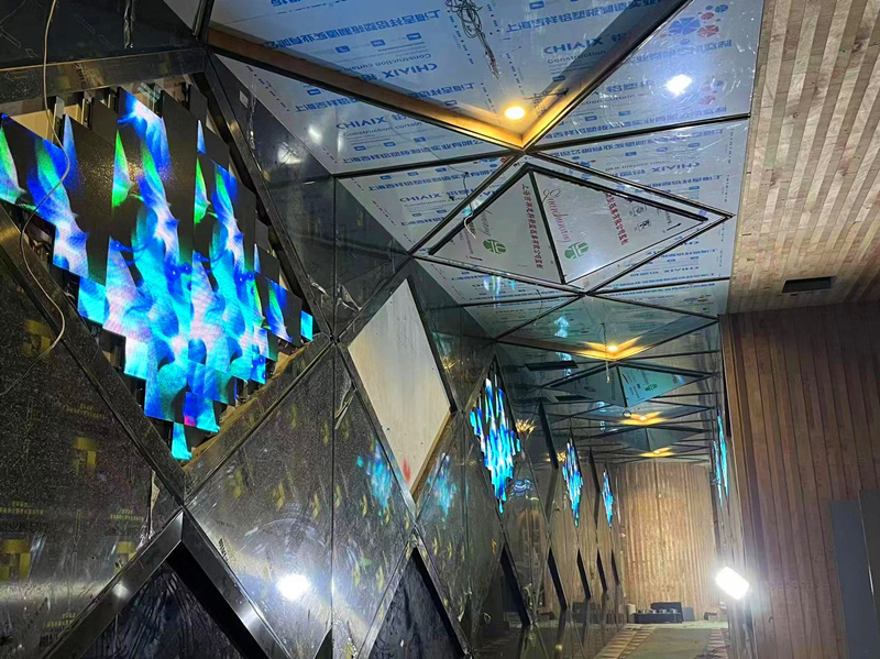 酒吧室內氛圍屏LED顯示屏-韶關（guān）UND酒吧二期工程