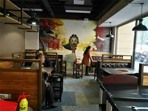 贛州麻辣英雄（xióng）店火鍋桌（zhuō）實拍圖