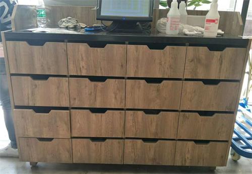 豪客來牛排佛（fó）山大瀝店收銀台