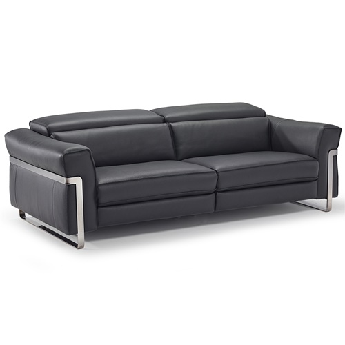 休閑會（huì）所不鏽鋼皮革簡約（yuē）沙發