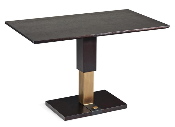 企業食堂極簡（jiǎn）實木（mù）不鏽鋼桌椅