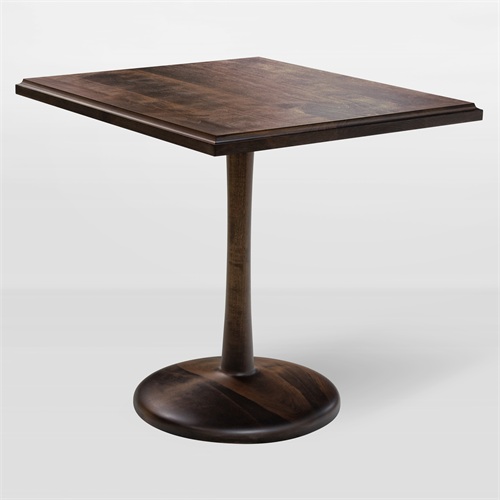 大學食堂全實木（mù）個性方形桌椅